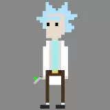 Pixel Rick Sanches